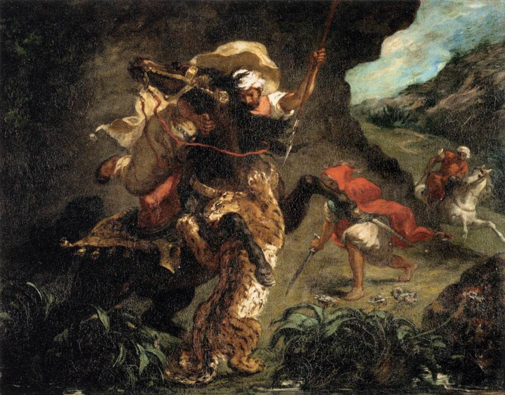 Caccia alla tigre - Museo del Louvre, Parigi